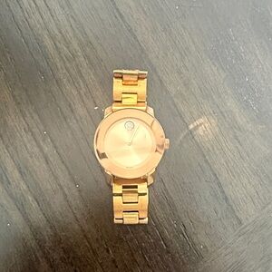 Movado Bold Gold Watch